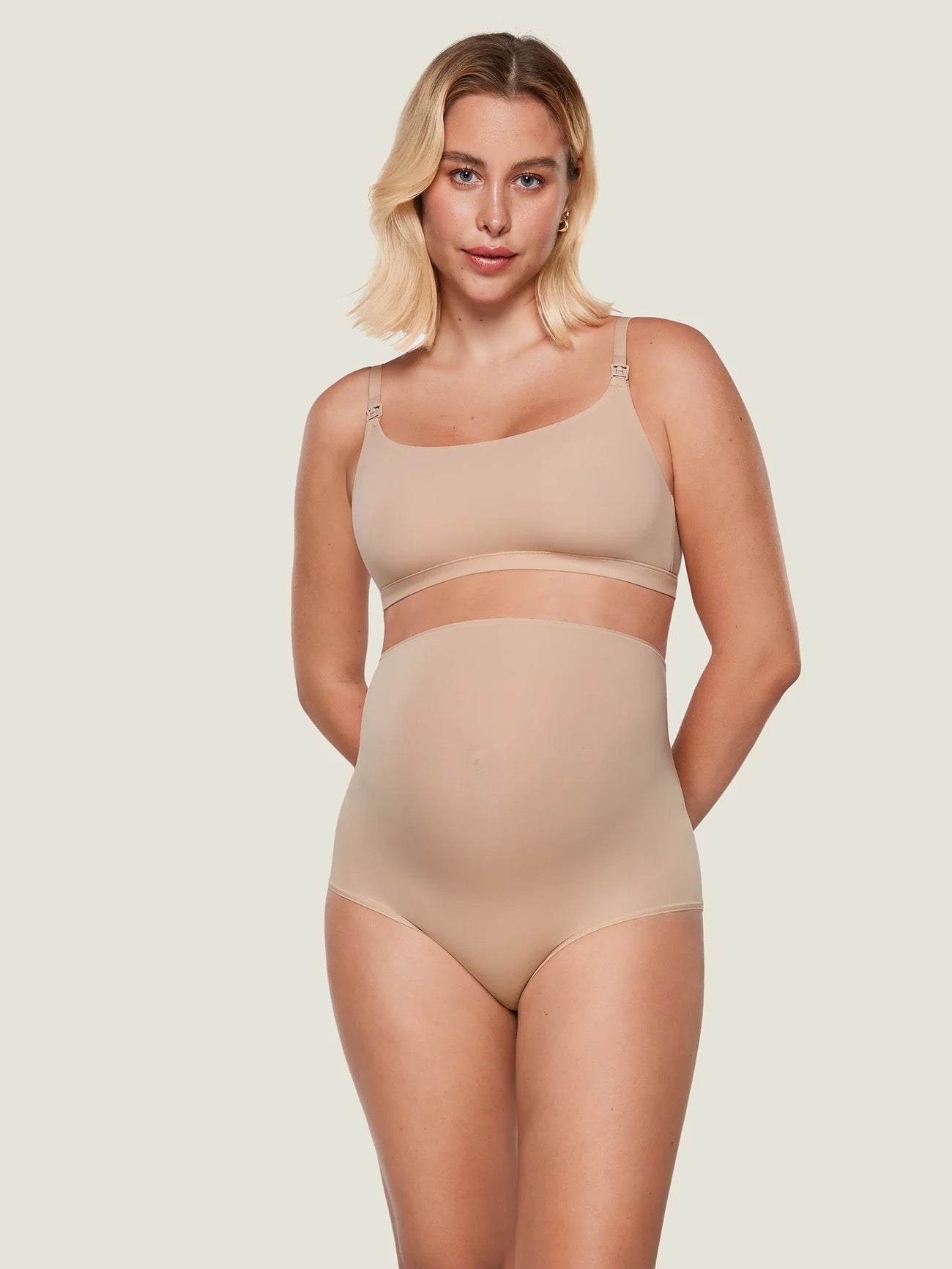 Soft High Waist Maternity Underwear