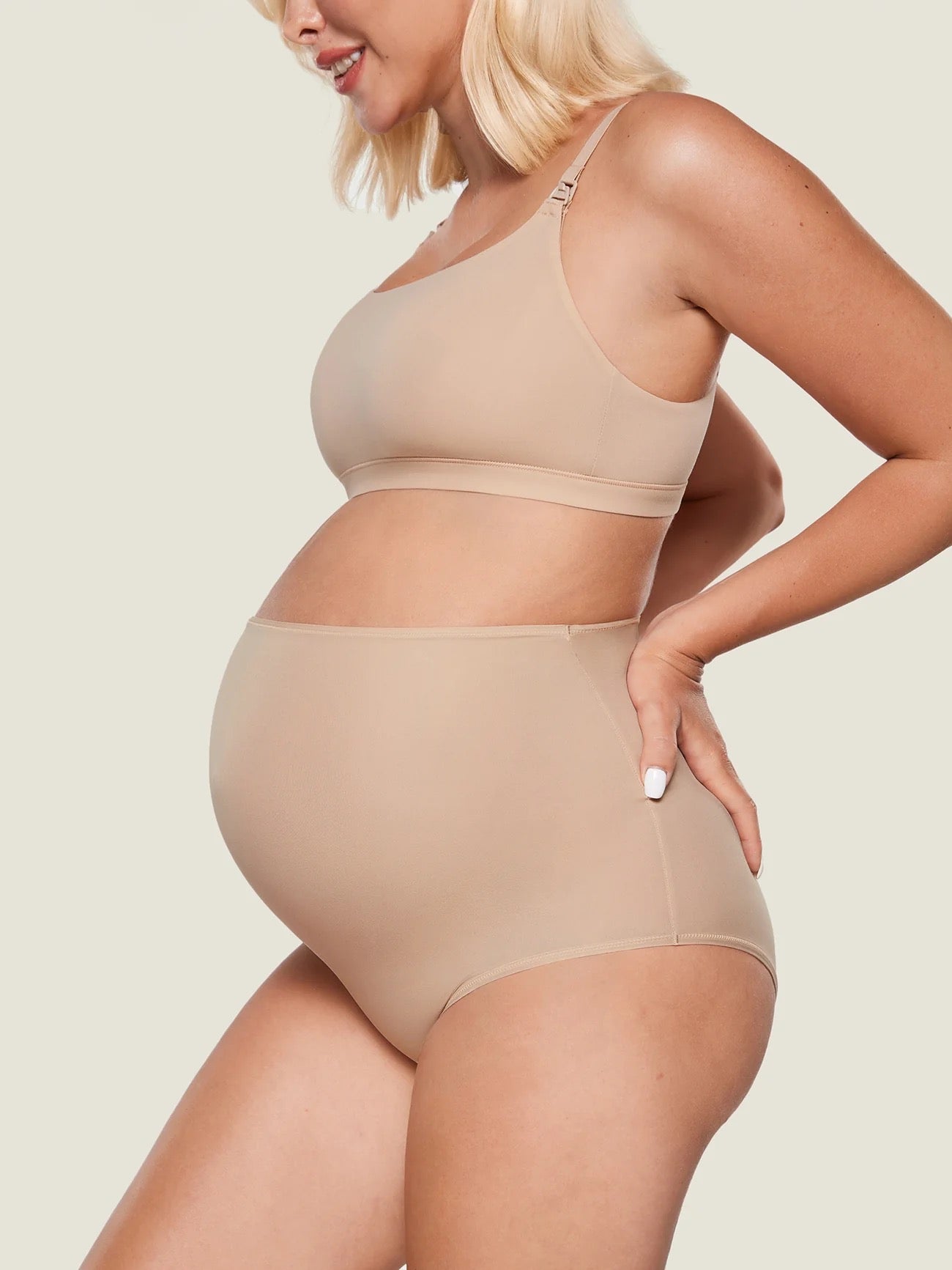 Soft High Waist Maternity Underwear