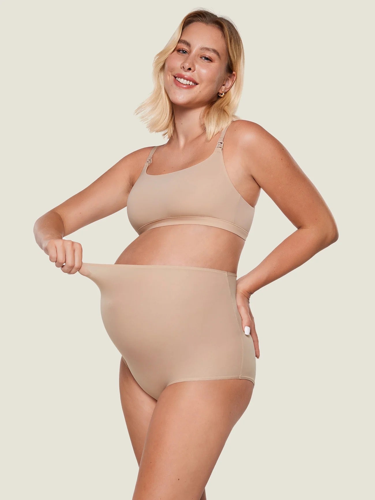 Soft High Waist Maternity Underwear