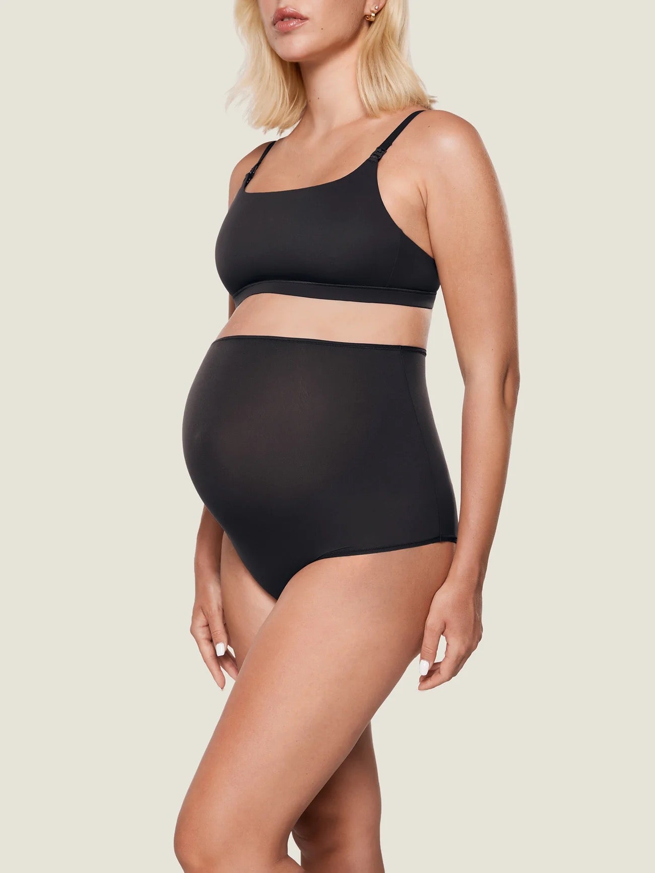 Soft High Waist Maternity Underwear