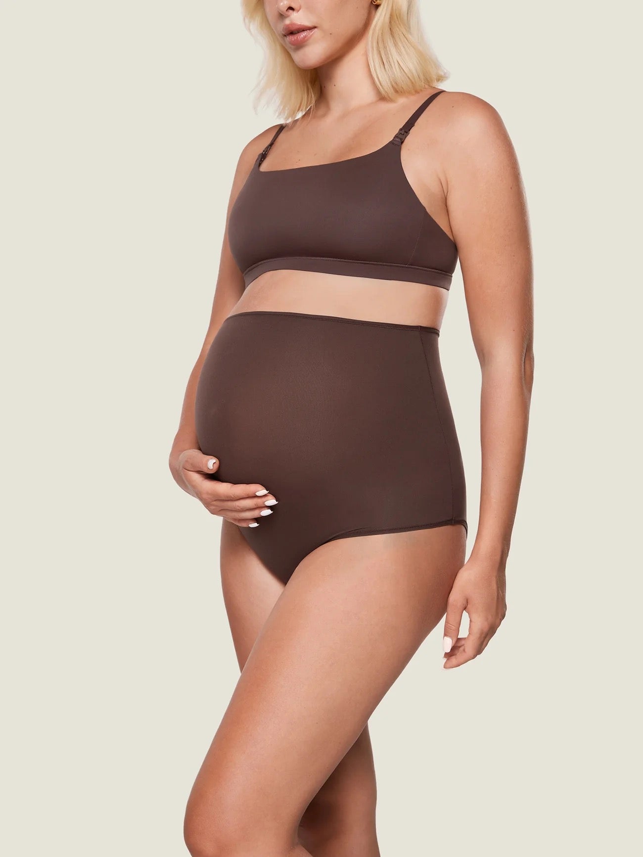 Soft High Waist Maternity Underwear