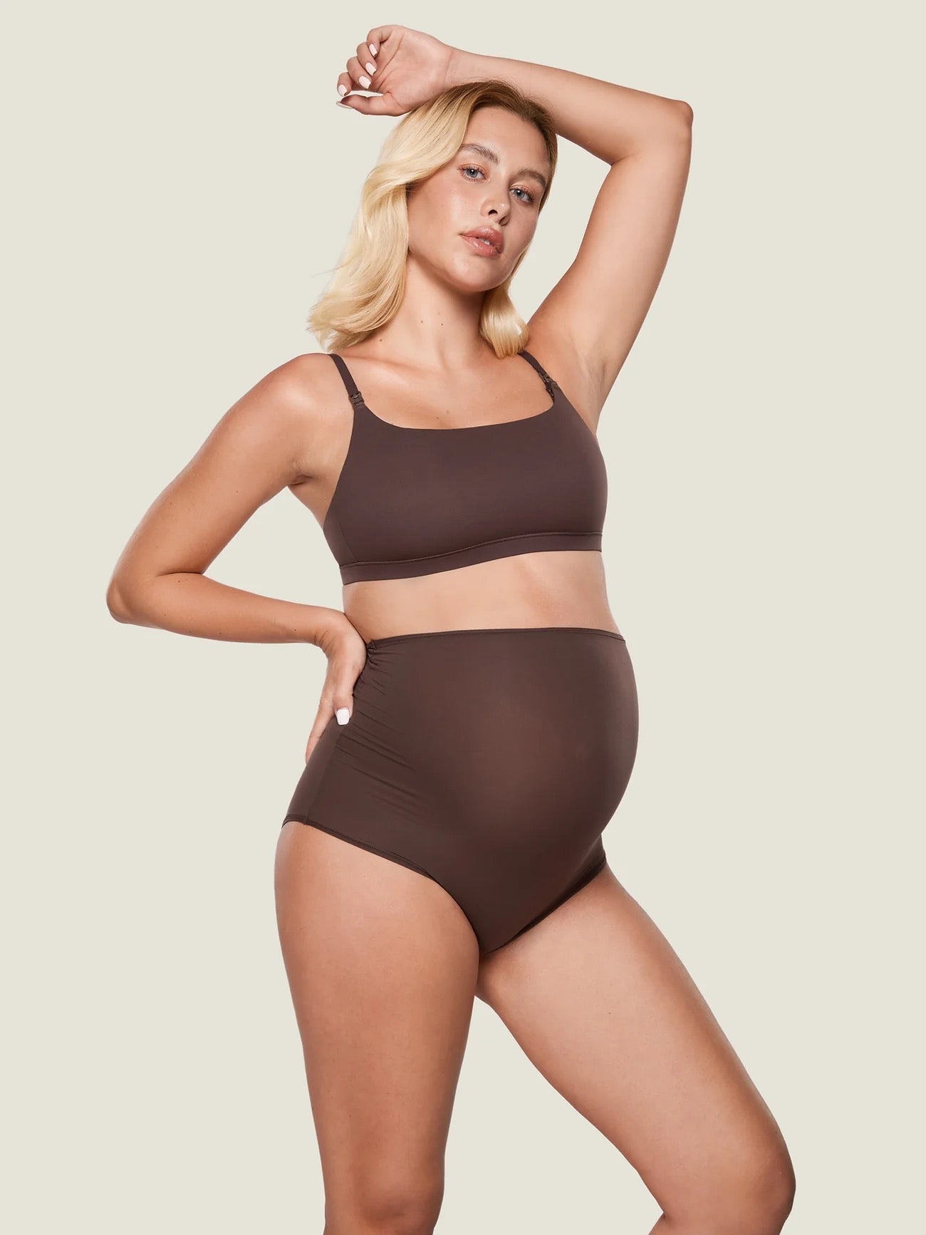 Soft High Waist Maternity Underwear